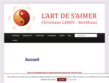 Tablet Screenshot of l-art-de-s-aimer.com